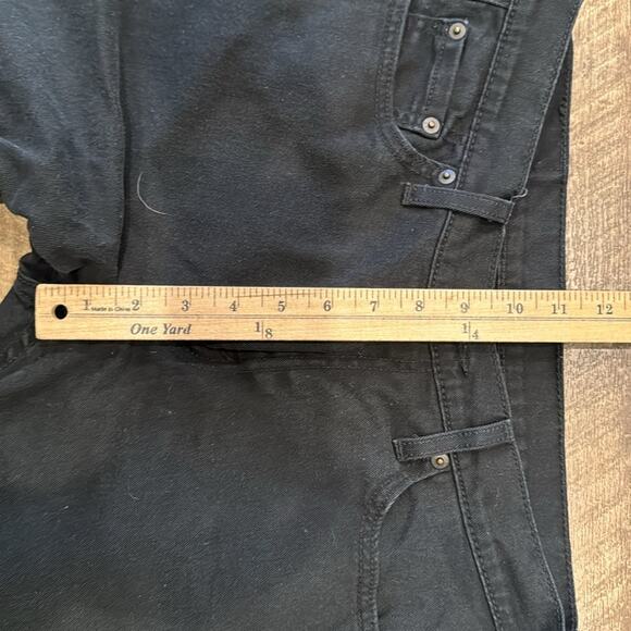 Levi's Men's 513 Slim Straight Jean Black Size 30x32 - Picture 5 of 9